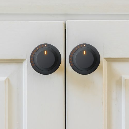 Cool Fake Volume Black Ceramic Knob