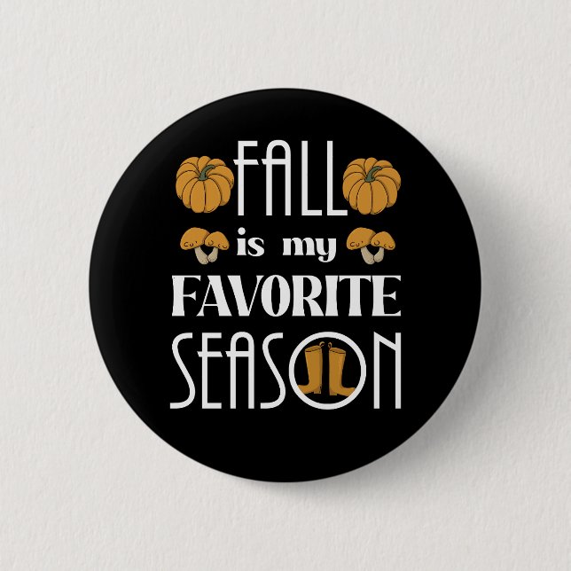 Cool Fall  Button (Front)