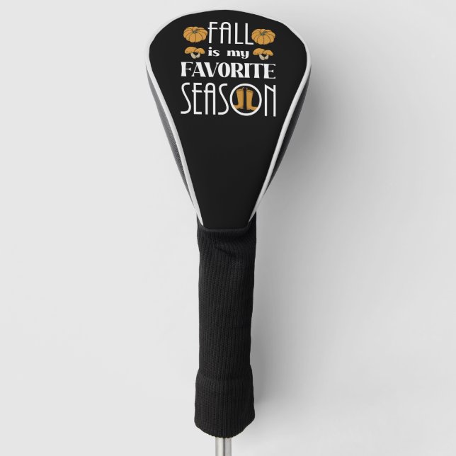 Cool Fall  Golf Head Cover (Front)