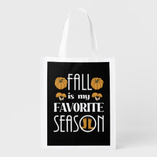 Cool Fall  Grocery Bag