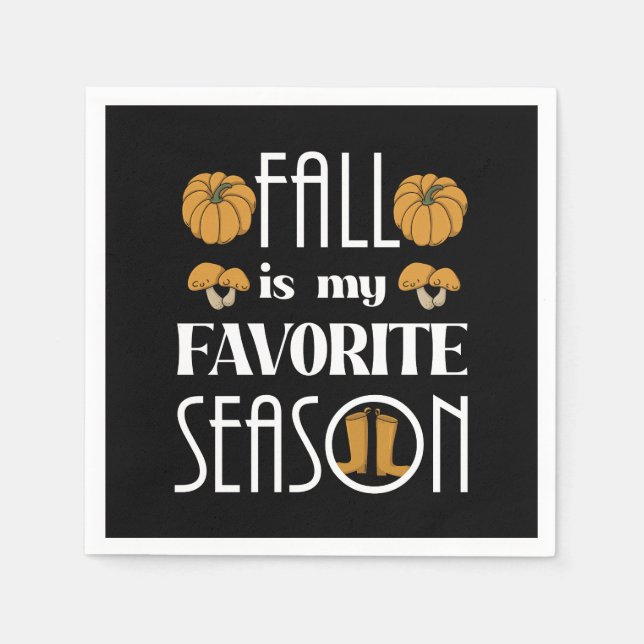 Cool Fall  Napkins (Front)