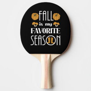 Cool Fall Ping Pong Paddle