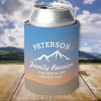 Family Photo Custom Can Coolers