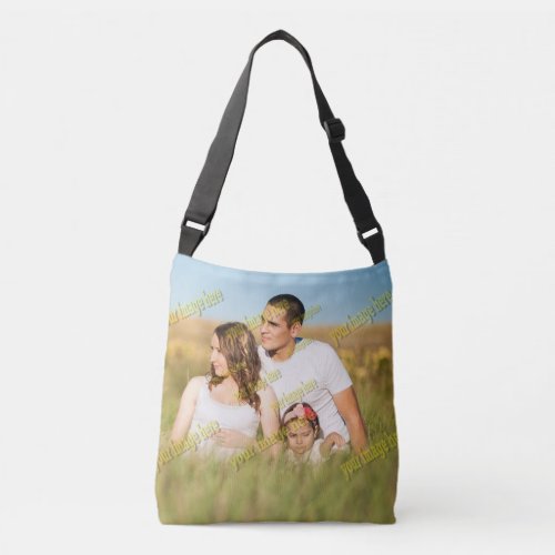 Cool Family Stylish Fab Photo Collage Crossbody Bag