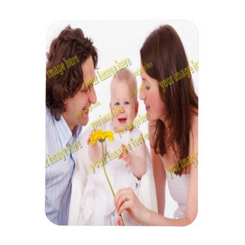 Cool Family Stylish Fab Photo Collage Magnet
