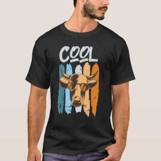 Cool Farmer  Cow Cattle Breeding Farm T-Shirt