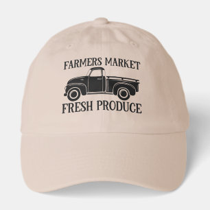 Cool Farmers market fresh produce Hat