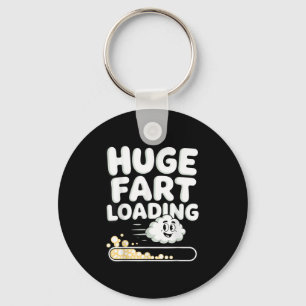 Cool Fart Costume For Men Women Farting Joke Farte Keychain