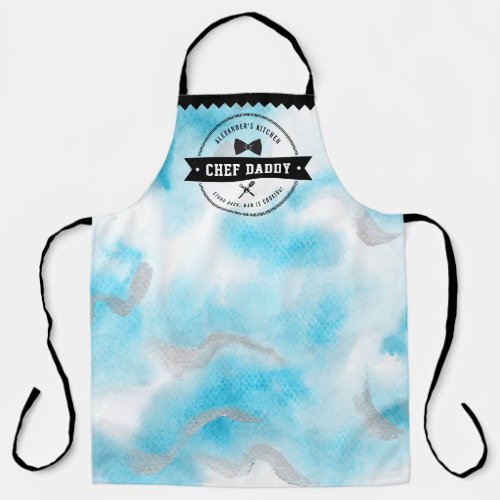 Cool Fathers Day Chef Daddy  Apron