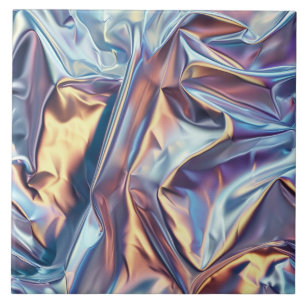 Cool faux foil pattern ceramic tile