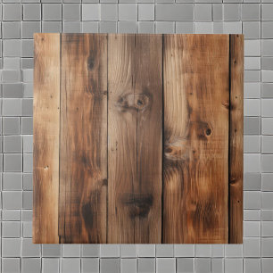 Cool faux wood pattern ceramic tile