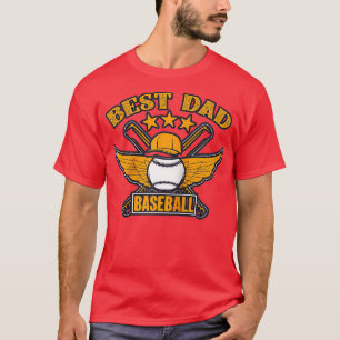 Cool Favorite Baseball Player Calls Me Dad Fathers T-Shirt