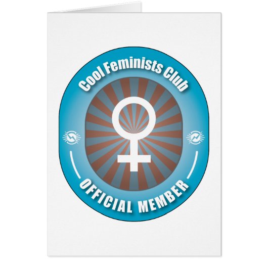 Cool Feminists Club Cards (Front)