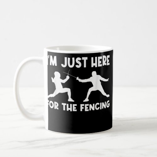 Cool Fencing Gift For Men Women Fencer Sport Epee Coffee Mug