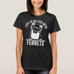 Cool Ferre With Ferrets T-Shirt