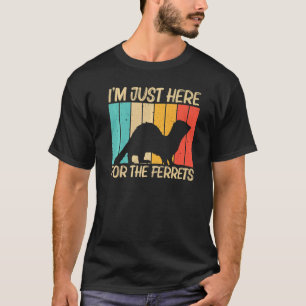 Cool Ferret For Men Women Ferret  Pet Animal T-Shirt