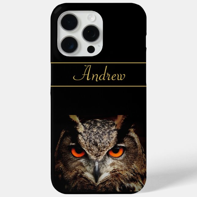 Cool Fierce Owl  Case-Mate iPhone Case (Back)