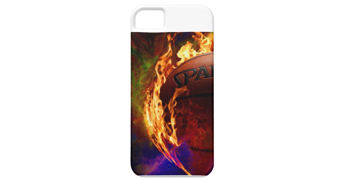 Cool Fiery Basketball Case Case Mate Iphone Case Zazzle Com