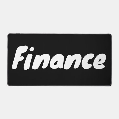 Cool Finance Department Desk Mat