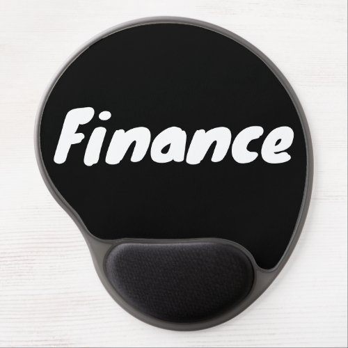 Cool Finance Department  Gel Mouse Pad
