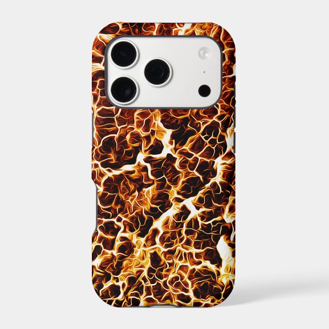 Cool Fire Pattern Iphone Case (Back)