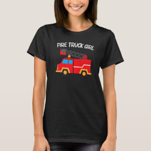 Cool Fire Truck For Girls Kids Firetruck Firefight T-Shirt