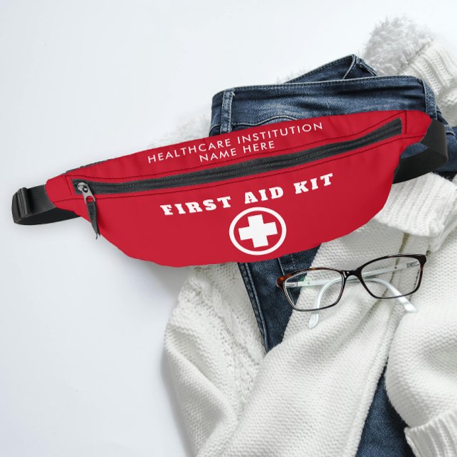 Cool First Aid Red Cross Medical To Go Travel Kit Fanny Pack (Creator Uploaded)