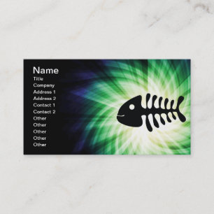 Cool Fish Bones Business Card