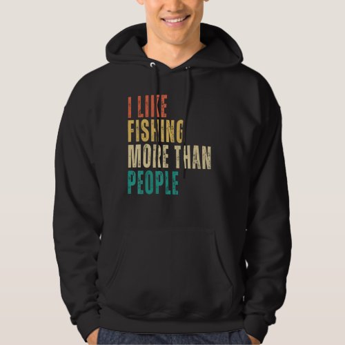 Cool Fishing For Men Women Bass Fishing Fisherman  Hoodie