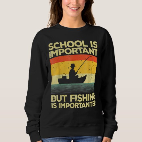 Cool Fishing For Men Women Bass Fishing Fisherman  Sweatshirt