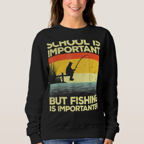 Cool Fishing For Men Women Bass Fishing Fisherman  Sweatshirt