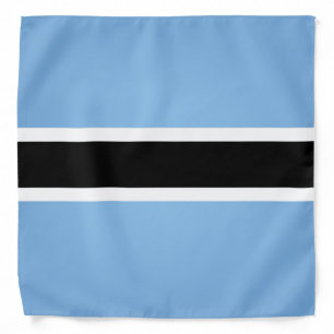 Cool Flag Of Botswana Fashion Bandana