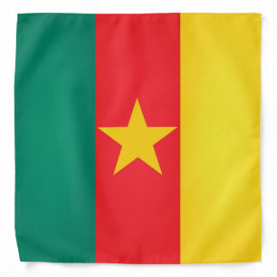 Cool Flag Of Cameroon Fashion Bandana
