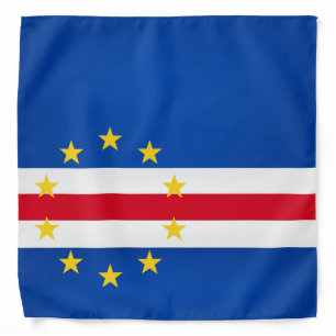 Cool Flag Of Cape Verde Fashion Bandana