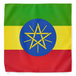 Cool Flag Of Ethiopia Fashion Bandana