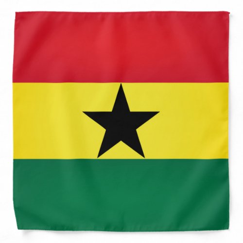 Cool Flag Of Ghana Fashion Bandana