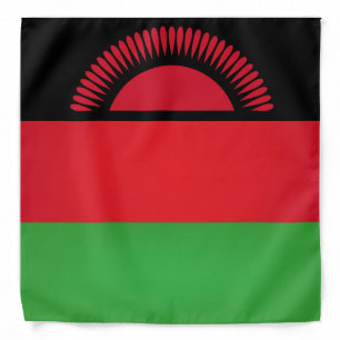 Cool Flag Of Malawi Fashion Bandana