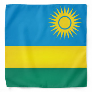 Cool Flag Of Rwanda Fashion Bandana