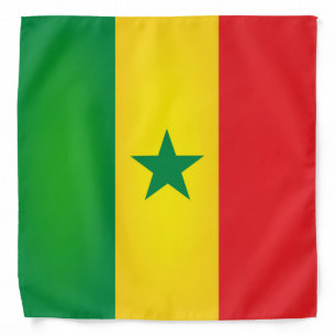 Cool Flag Of Senegal Fashion Bandana