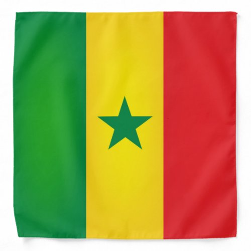 Cool Flag Of Senegal Fashion Bandana
