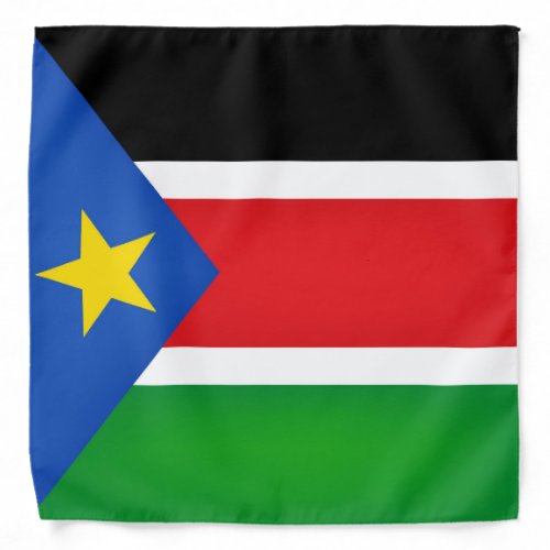 Cool Flag Of South Sudan Fashion Bandana