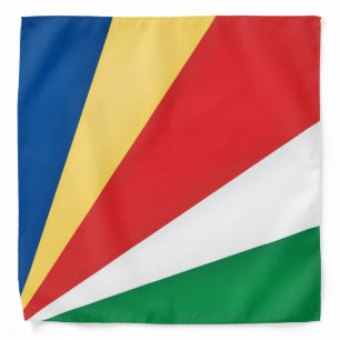 Cool Flag Of The Seychelles Fashion Bandana