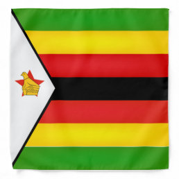 Cool Flag Of Zimbabwe Fashion Bandana