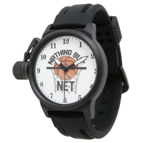 cool flaming basketball sports  watch