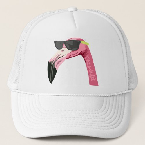 Cool Flamingo Trucker Hat