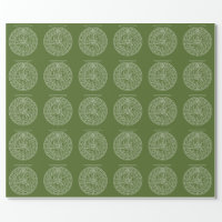 Cool Fly Fishing Art of A Fly Reel Wrapping Paper