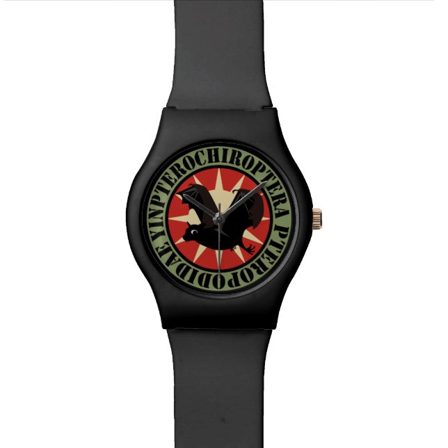 Cool Flying Fox Wristwatch (Close Up)