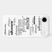 Cool Fonts Your Name Personalized iPod Touch (5th Generation) Case (Back (Horizontal))