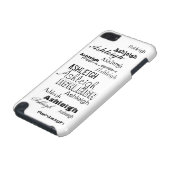 Cool Fonts Your Name Personalized iPod Touch (5th Generation) Case (Bottom)