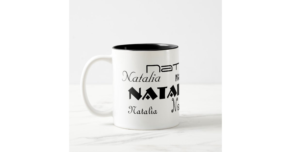 cool fonts your name personalized two tone coffee mug design your own invitations for free